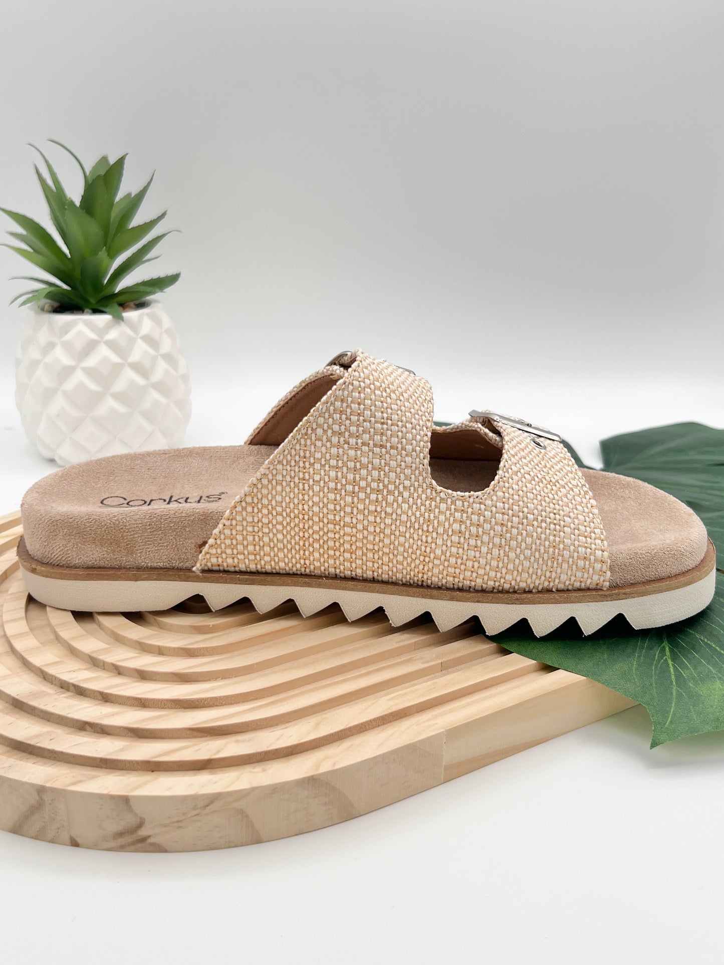 Corkys Dash Sandals - Raffia