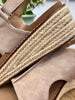 Corkys Taupe Ready Or Not Wedge Sandals