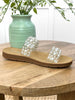 Corkys Clear Pearls Double Take Sandals