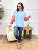 Colorblock Long-Sleeve Top