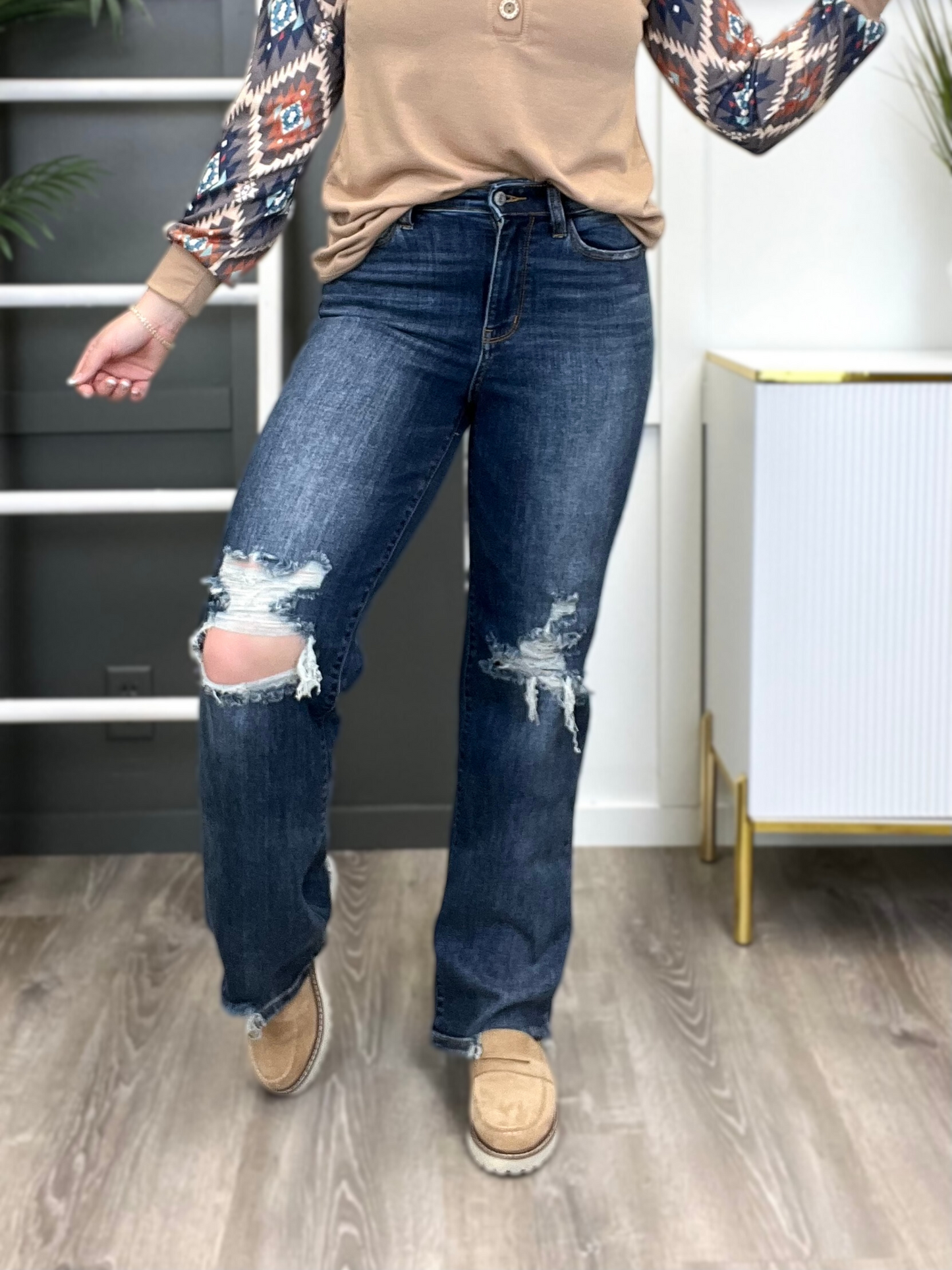 Judy Blue The Natalie Straight Leg Jeans