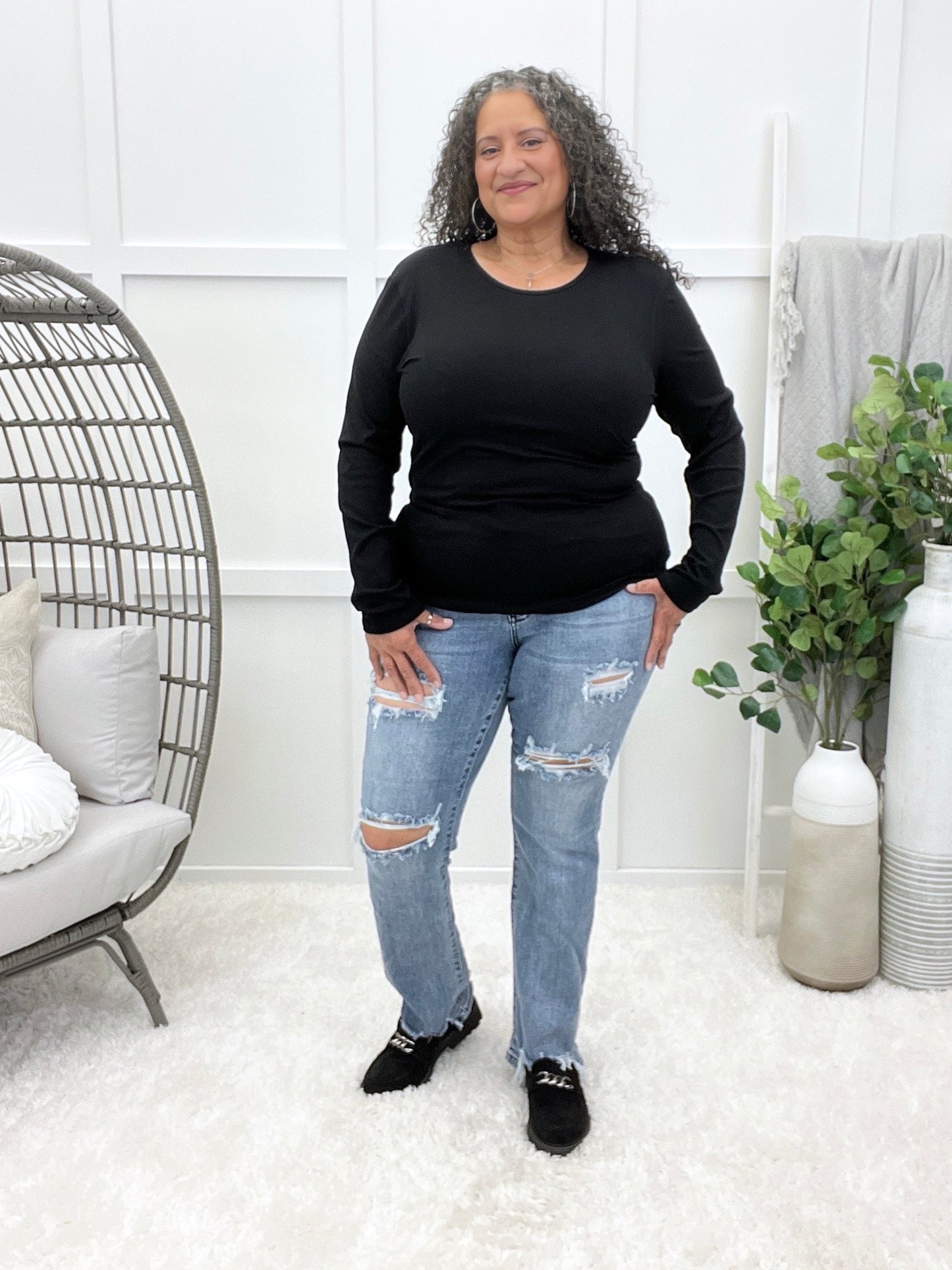 Judy Blue The Alaina Straight Leg Jeans