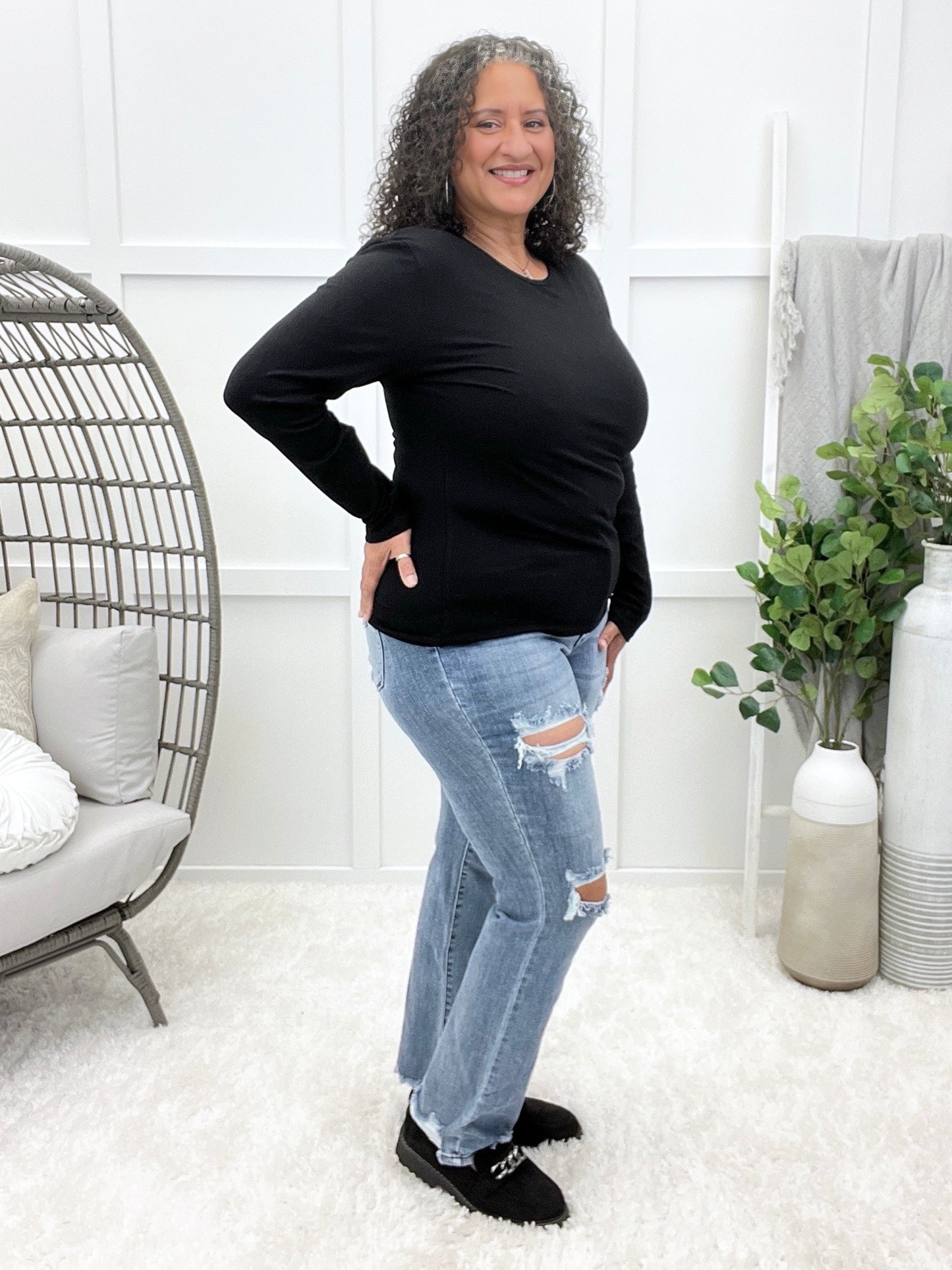 Judy Blue The Alaina Straight Leg Jeans