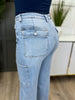 Judy Blue Precious Cargo Ultra Soft Wide Leg Cargo Jeans