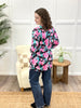 Dear Scarlett Floral Bloom Open-Front Cardigan