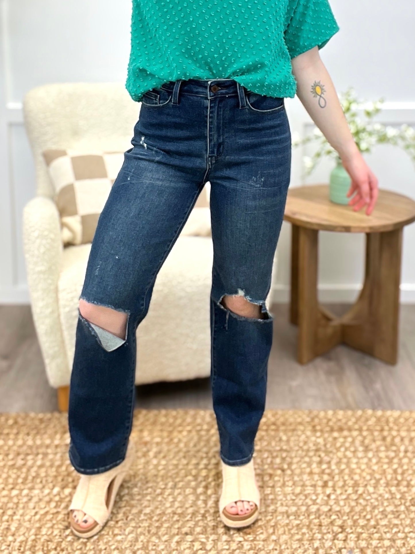 Maisie Claire Dad Jeans by Judy Blue