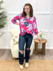 Dear Scarlett Radiant Floral Escape Tunic Top