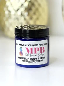 All Natural Magnesium Body Butter, 8oz | PRE-ORDER