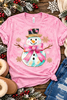 Pretty in Pink Snowman Graphic Collection
