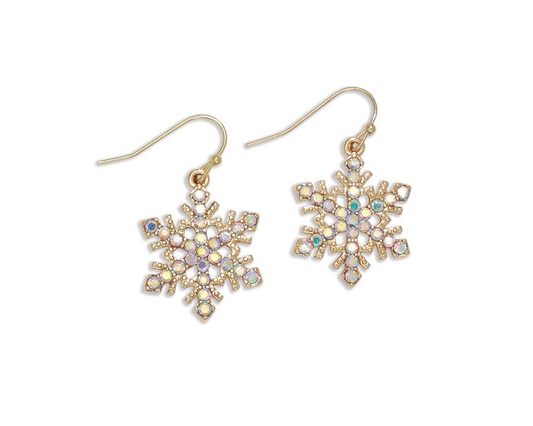 Shimmering Snow Earrings