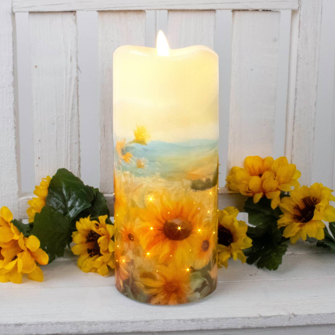 Fiber Optic Candle