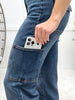 Judy Blue The Claire Wide Leg Cargo Jeans