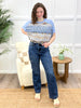 Judy Blue The Claire Wide Leg Cargo Jeans