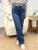 Judy Blue The Claire Wide Leg Cargo Jeans