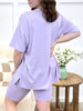 Callie Luxe Loungewear Set - Lavender