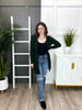 Women's REG/PLUS Dark Green Sweater Cardigan