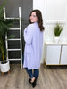 Women's REG/PLUS Solid Open Cardigan, Lavender