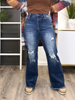 Tell It To Me Straight High Rise Straight Leg Jeans by Risen