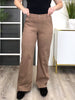 Women's Mocha Paula Wide Leg Pants