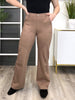 Women's Mocha Paula Wide Leg Pants