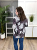 Women's Plum Floral Print Top