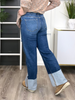 Wide Open Spaces High-Rise Wide Hem Jeans by Risen