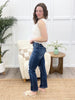 Straight To The Top Mid-Rise Straight Leg Jeans by Mica Denim
