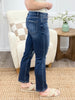 Straight To The Top Mid-Rise Straight Leg Jeans by Mica Denim