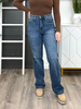 Judy Blue Who's In Control High Waisted Tummy Control Straight Leg Jeans