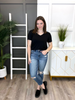 She's All That High Rise Mom Jeans by Mica Denim