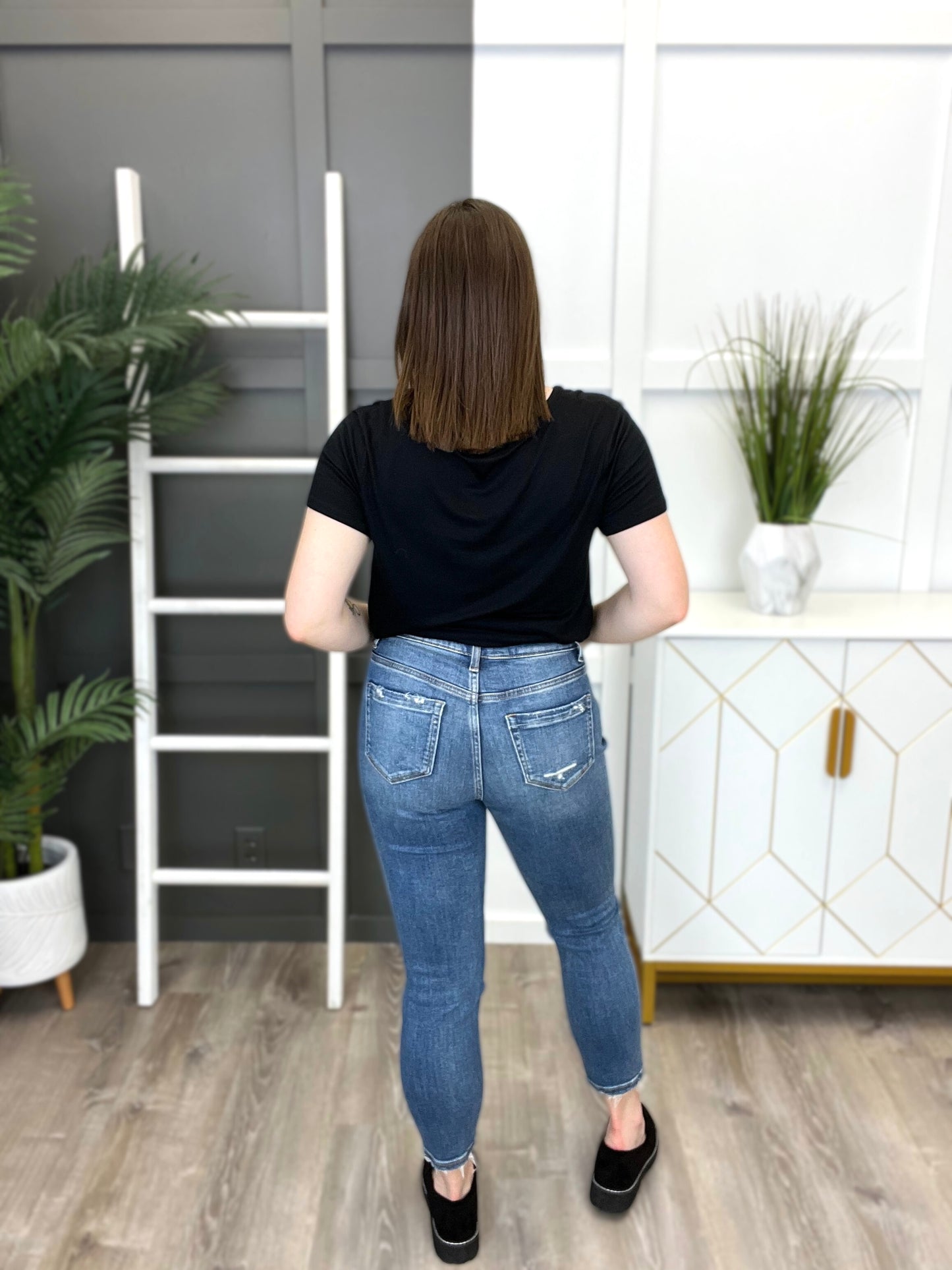 She's All That High Rise Mom Jeans by Mica Denim