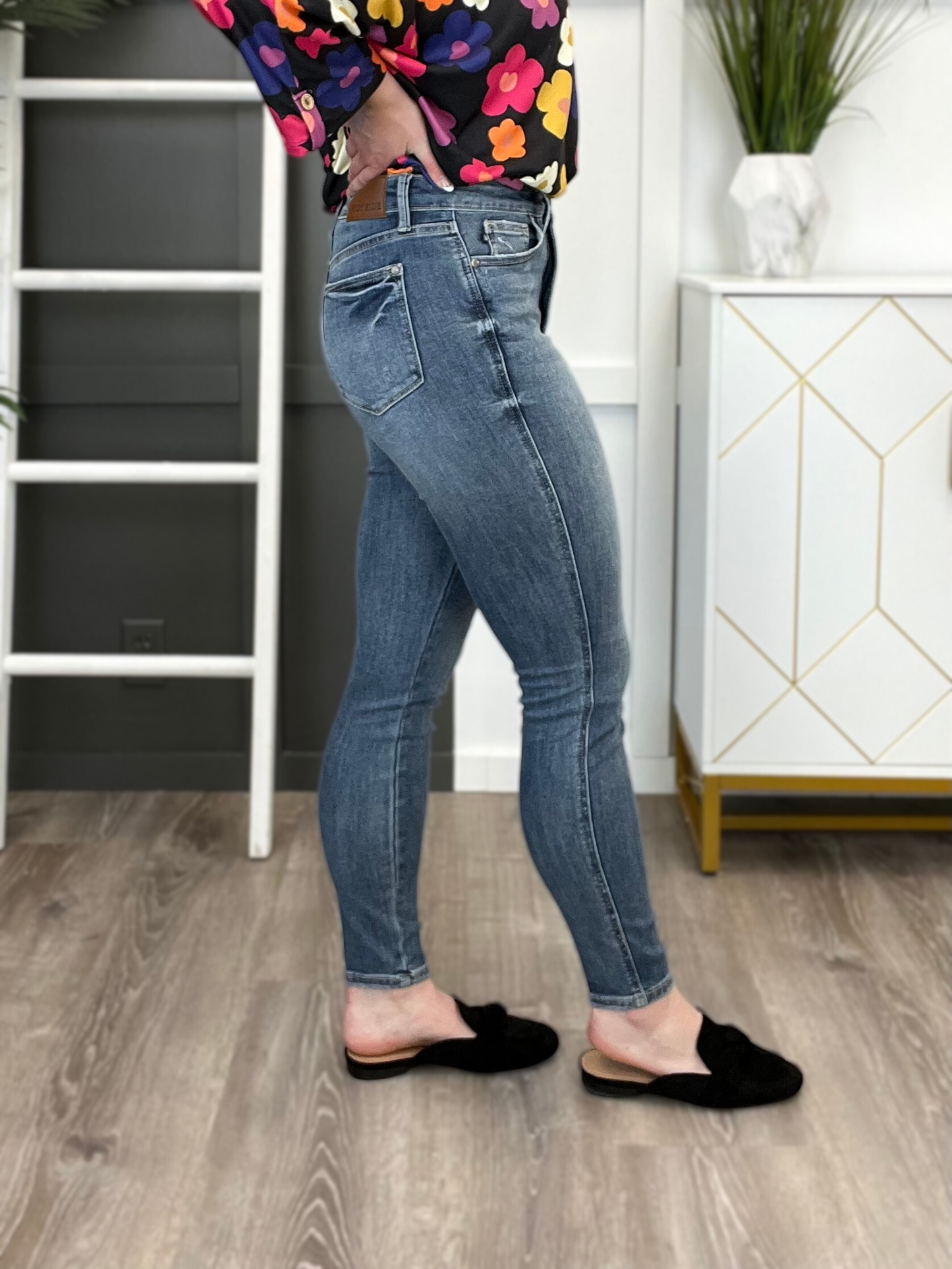 Judy Blue The High Road High Waisted Tummy Control Skinny Jeans