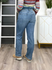 Judy Blue Dad Knows Best Mid- Rise Dad Jeans