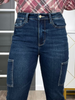 Judy Blue Cell Phone Pocket Bootcut Cargo Jeans