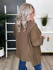 Women's Brown Long Sleeve Top