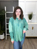 Women's Mineral Washed Jade Top