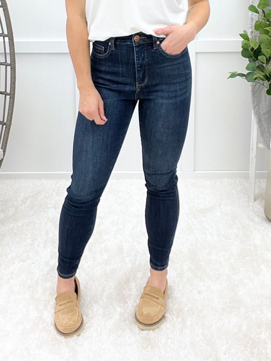 No Regrets High Rise Skinny Jeans by RFM