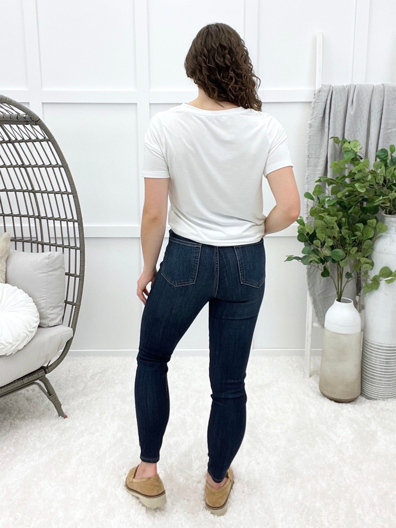 No Regrets High Rise Skinny Jeans by RFM