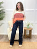 Life's a Breeze High Rise Wide Leg Jeans by RFM