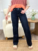 Life's a Breeze High Rise Wide Leg Jeans by RFM