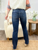 Double the Fun High Rise Bootcut Jeans by RFM
