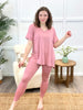 Quinn Luxe Loungewear Set - Rose