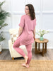 Quinn Loungewear Set- Rose