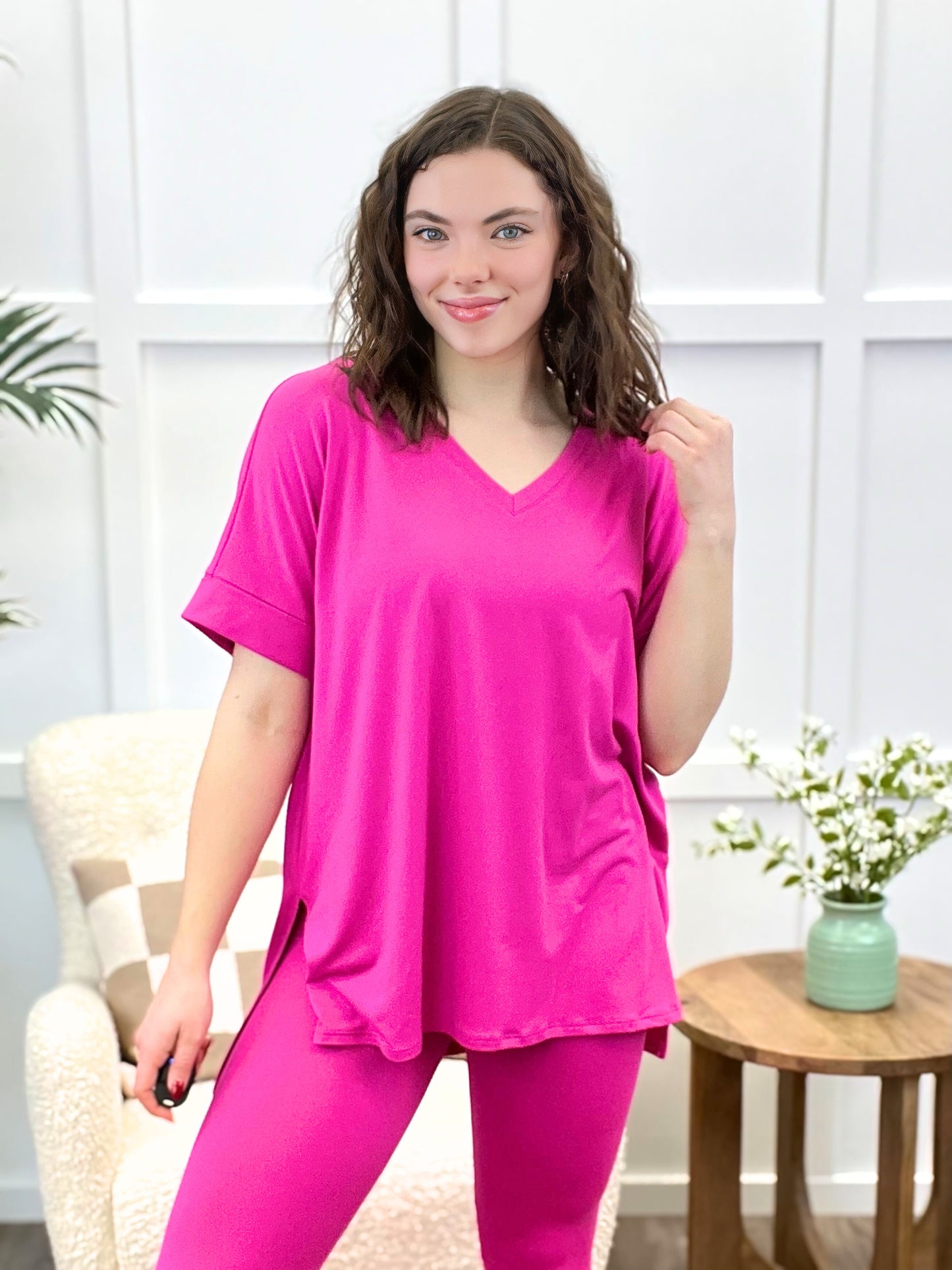 Quinn Loungewear Set- Pink