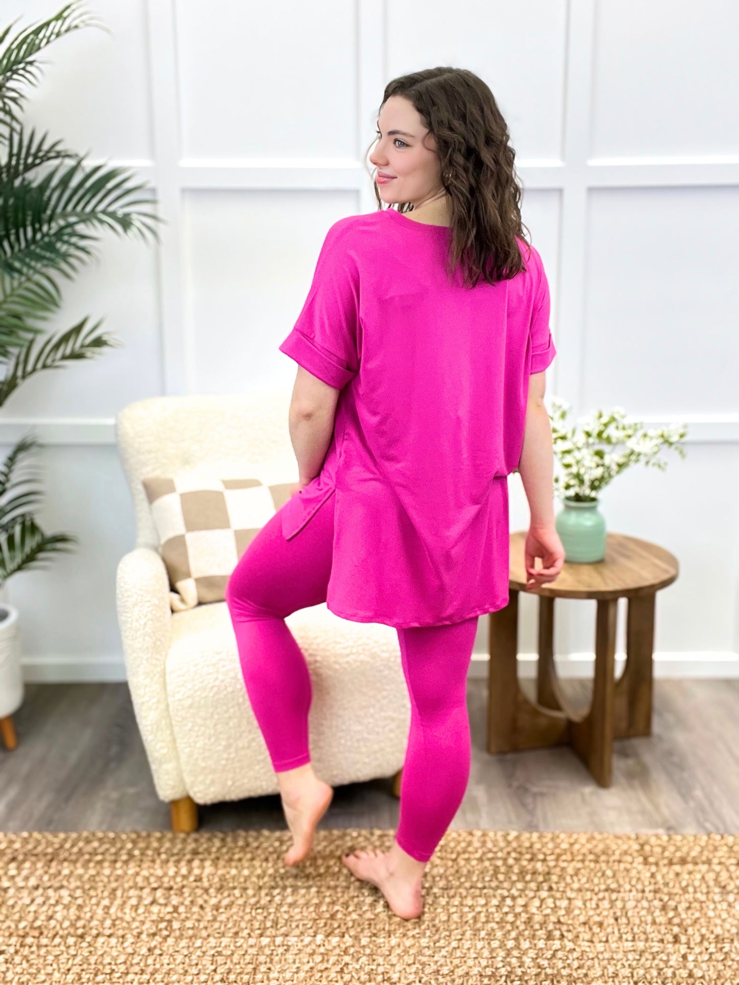 Quinn Loungewear Set- Pink