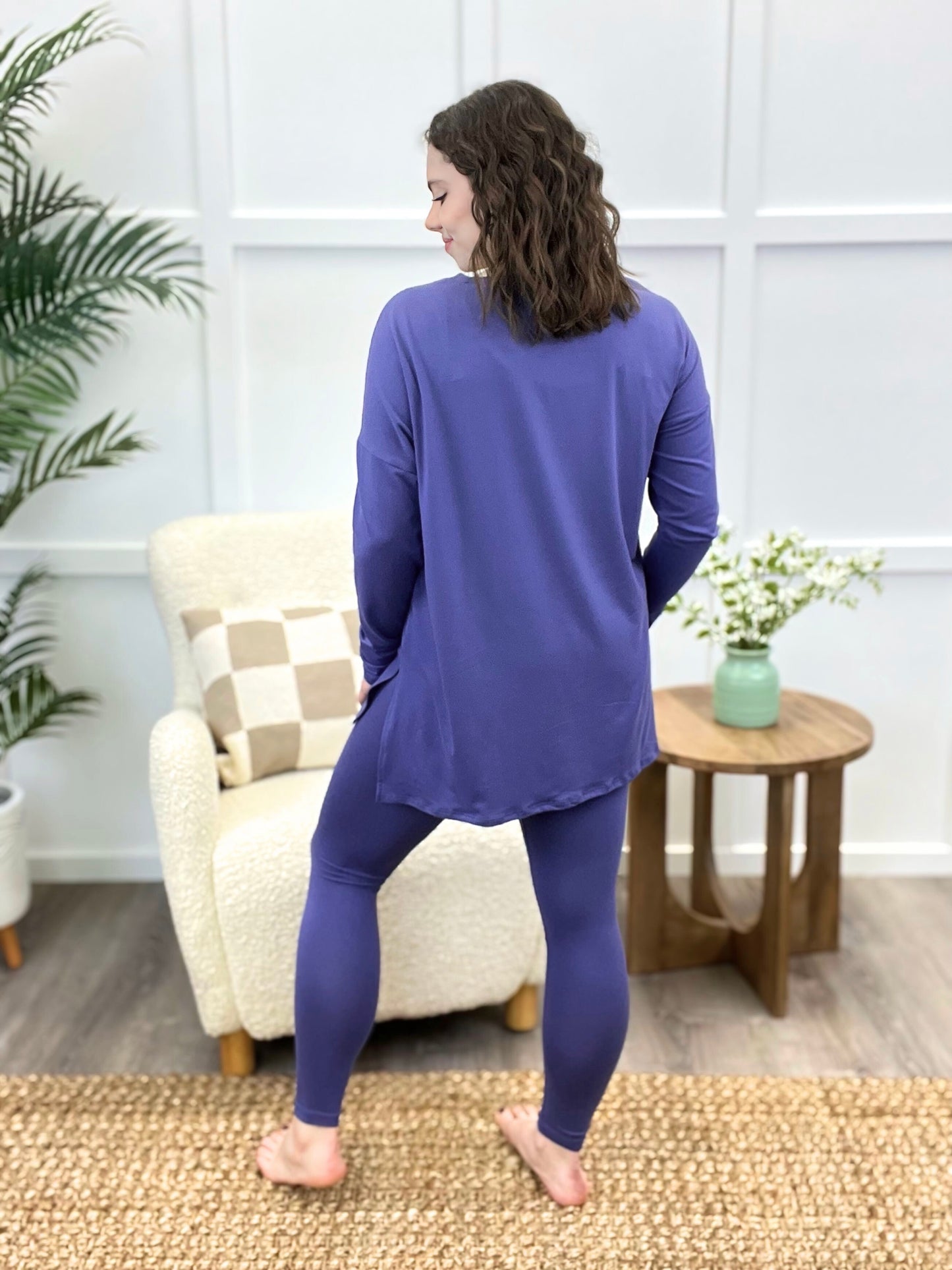 Felicity Loungewear Set- Periwinkle