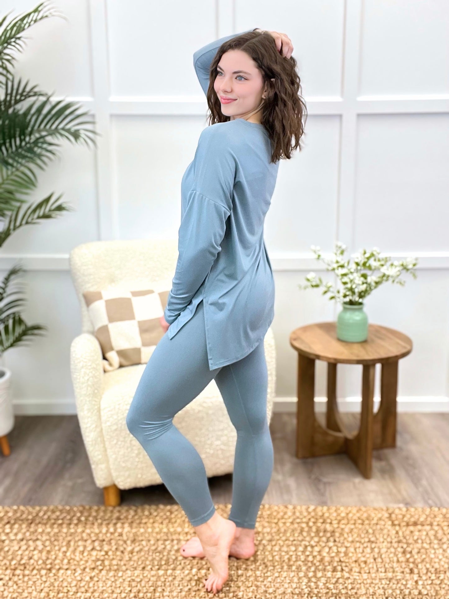 Felicity Loungewear Set- Sage