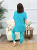 Quinn Loungewear Set- Turquoise