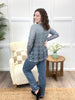 Women's Gradual Green Geometric Print Mesh Long Sleeve Top