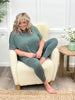 Ava Luxe Loungewear Set- Jade